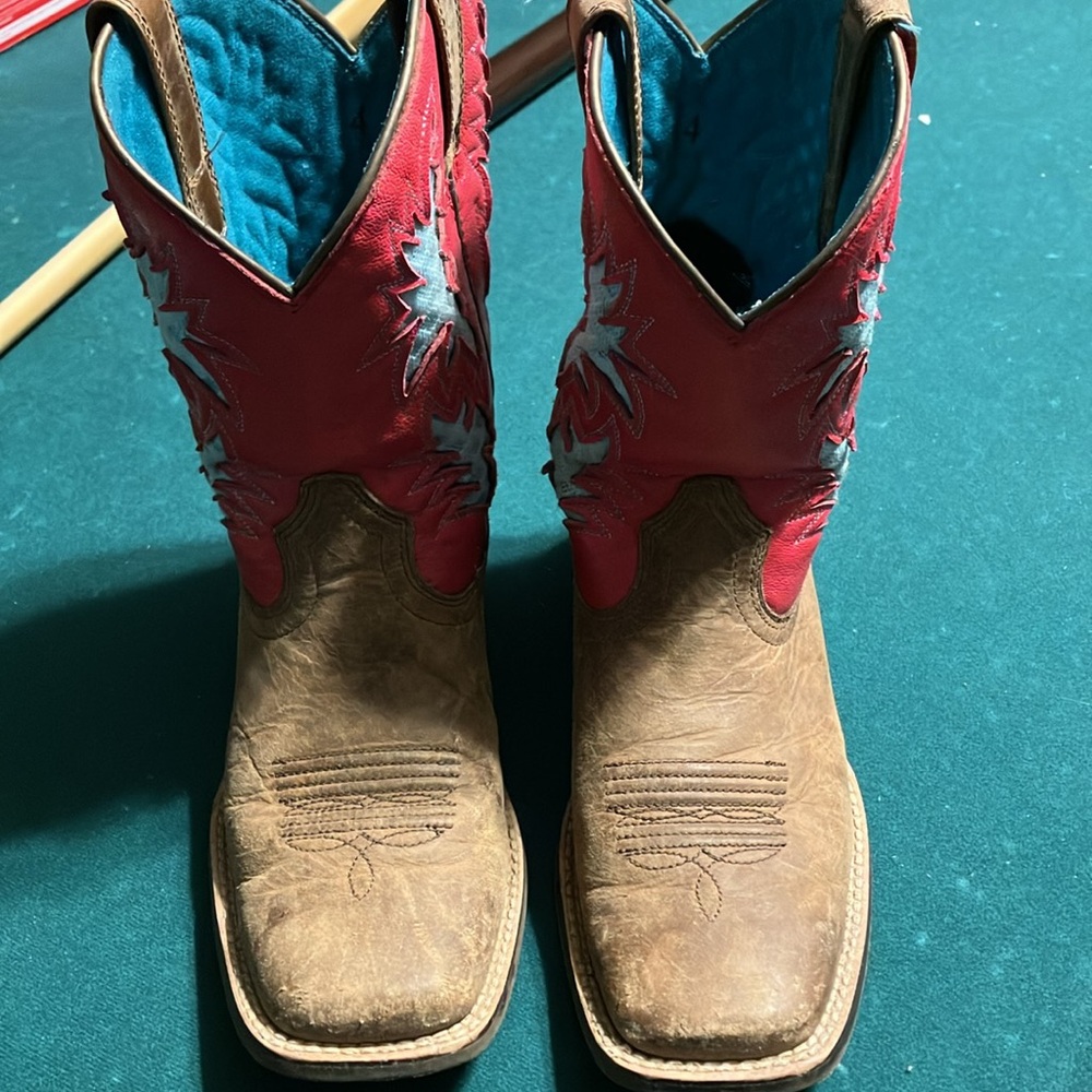 Ariat Girls square toe boots
